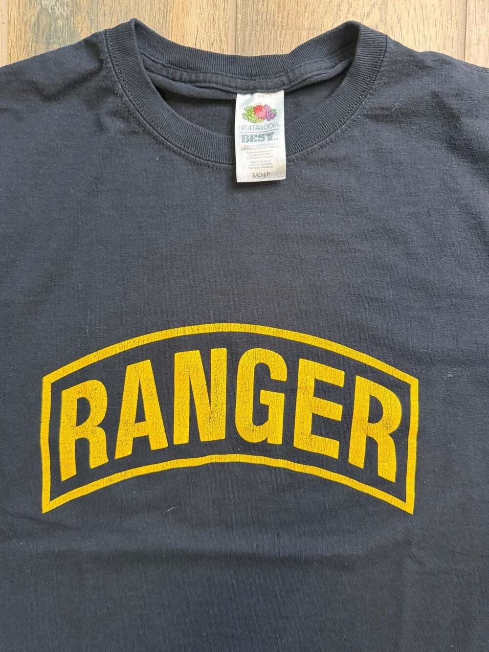 Vintage Fruit of the Loom US Army Ranger Graphic T-Shirt